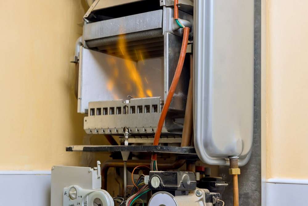 repairing natural gas furnace