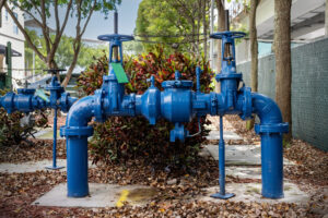 city water control pipes and valves